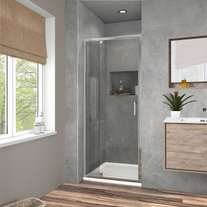 Душевая дверь Vincea Intra VDP-1I8090CL в интерьере