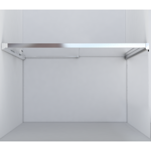 Душевая дверь Vincea Lugano VDS-1L150CL-1 вид сверху