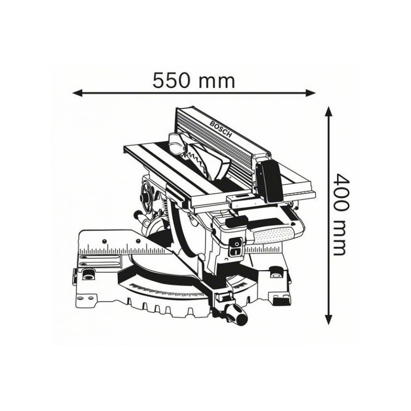 Комбинированная пила Bosch GTM 12 JL 0.601.B15.001 схема