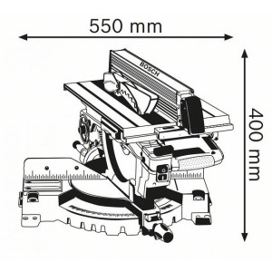 Комбинированная пила Bosch GTM 12 JL 0.601.B15.001 схема