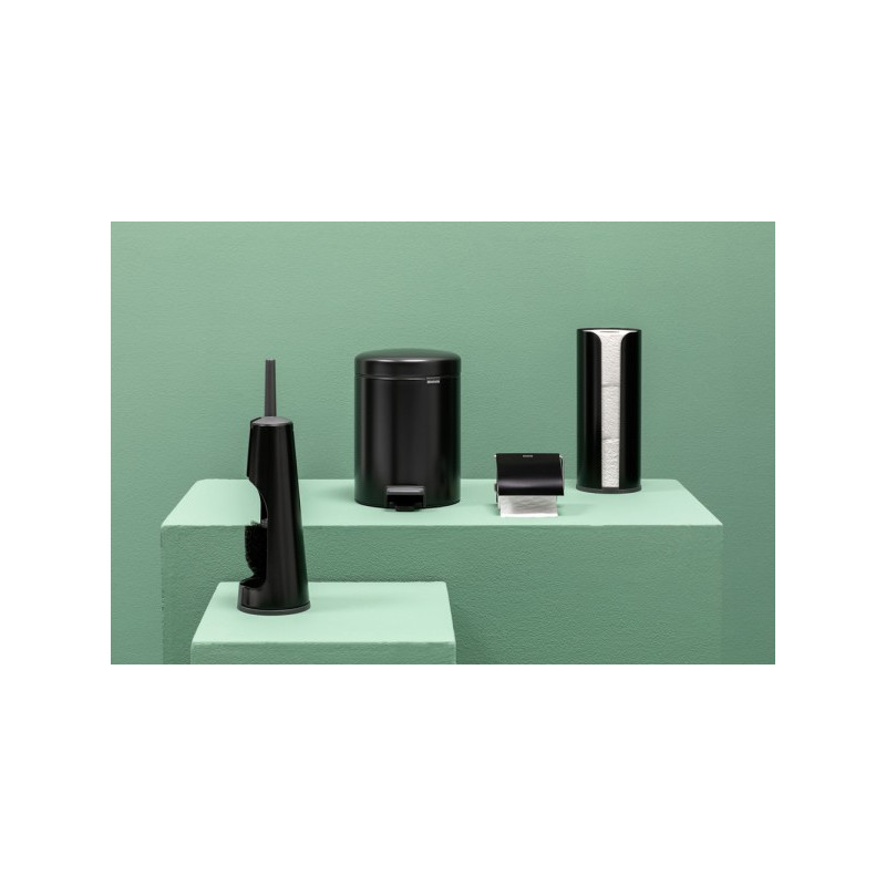 Набор аксессуаров для ванной Brabantia ReNew 280603 черный матовый (3 предмета) набор