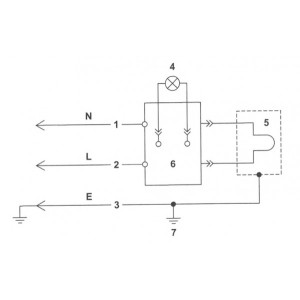 Накопительный водонагреватель Garanterm Origin 50 V Slim схема