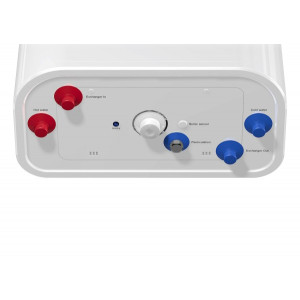 Накопительный водонагреватель Thermex Flat 80 V Combi вид снизу