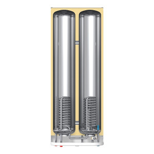 Накопительный водонагреватель Thermex Flat 100 V Combi вид внутри