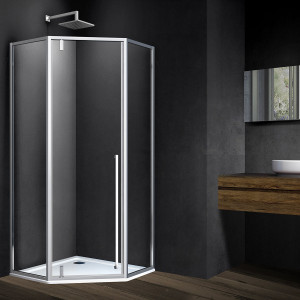 Душевой уголок Vincea Penta 90х90 VSP-3P900CL в интерьере