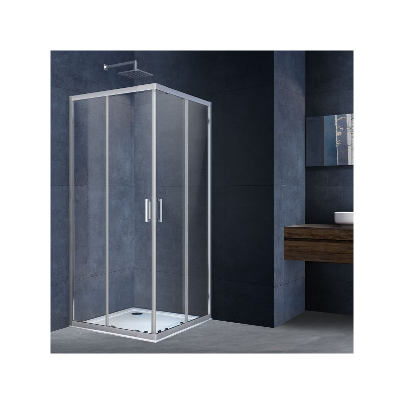 Душевой уголок Vincea Rapid 100х100 VSS-3R90/10CL в интерьере