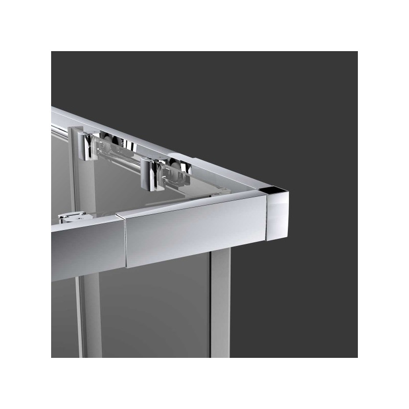 Душевой уголок Vincea Rapid 100х100 VSS-3R90/10CL установочный профиль