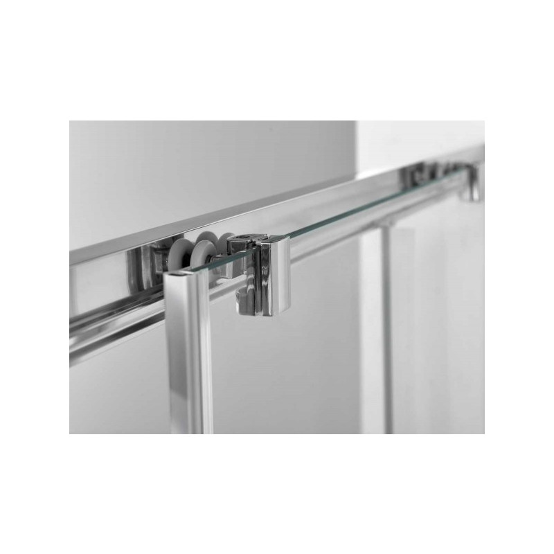 Душевой уголок Vincea Rapid 100х100 VSS-3R90/10CL верхние ролики