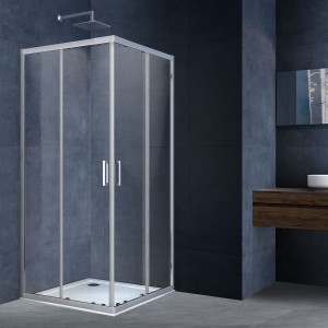 Душевой уголок Vincea Rapid 100х100 VSS-3R90/10CL в интерьере