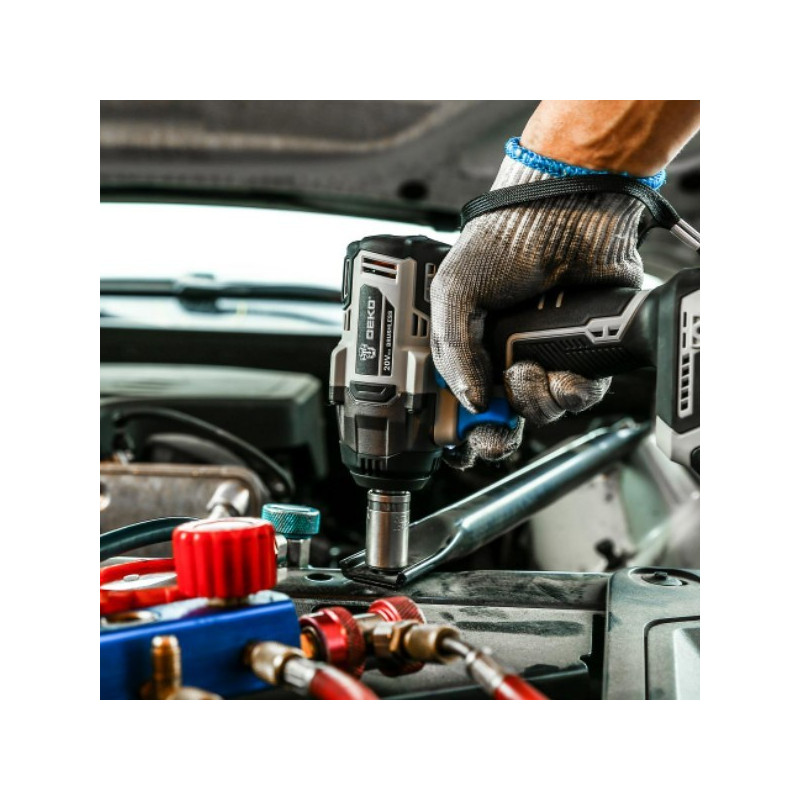 Гайковерт Deko DKIS20 063-4035 закручивание гаек