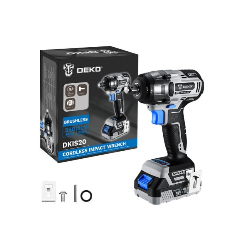 Гайковерт Deko DKIS20 063-4035 комплект
