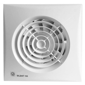 Вытяжной вентилятор Soler&Palau Silent-100 CZ White
