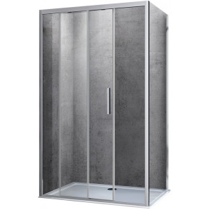 Душевой уголок Vincea Soft 140x100 VSR-3SO1014CL