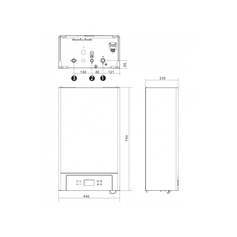 Электрический котел Thermex Eurostar E 924 схема