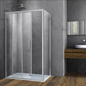 Душевой уголок Vincea Soft 100x90 VSR-3SO9010CL в интерьере