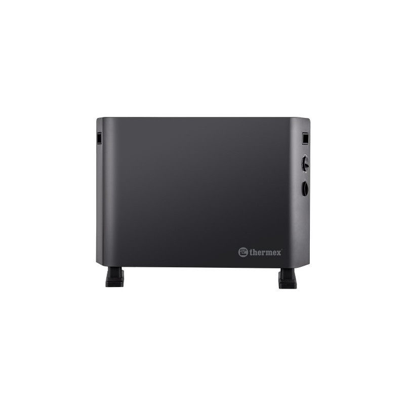 Конвектор Thermex Pronto 1500M черный вид спереди