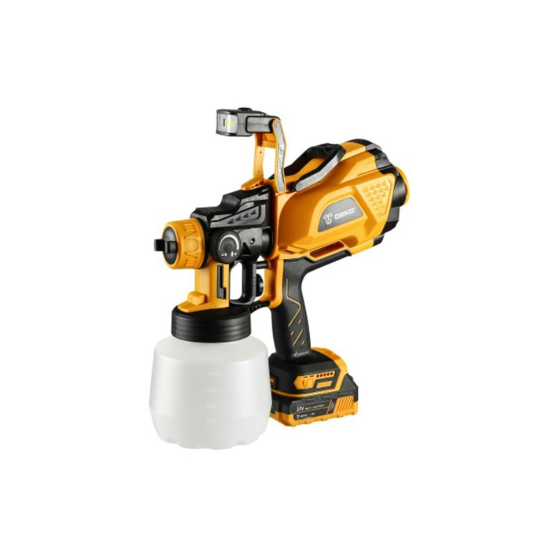 Краскопульт аккумуляторный Deko DKSG20K3 063-4021