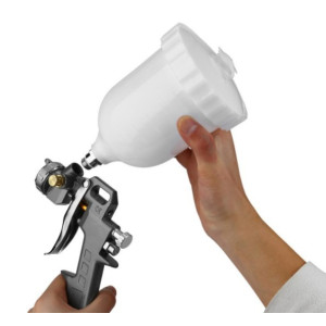 Пневматический краскопульт Deko DKSG02 бак для краски