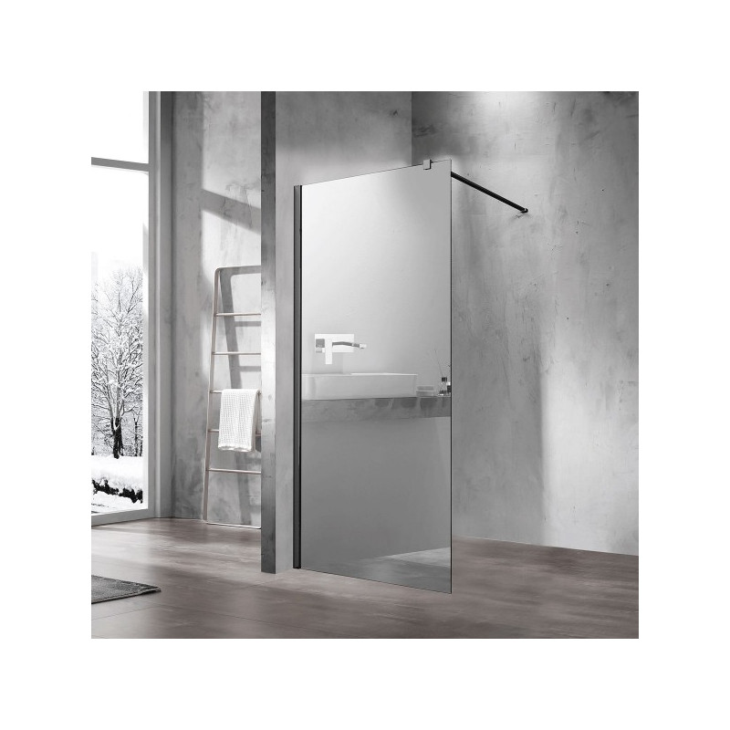 Душевая стенка Vincea Walk-In VSW-1H900MRB в интерьере