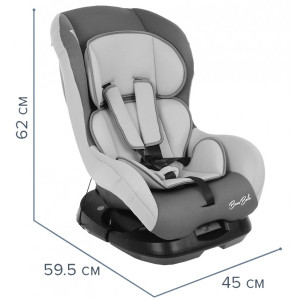 Автокресло Bambola Bambino Isofix синий/бежевый параметры