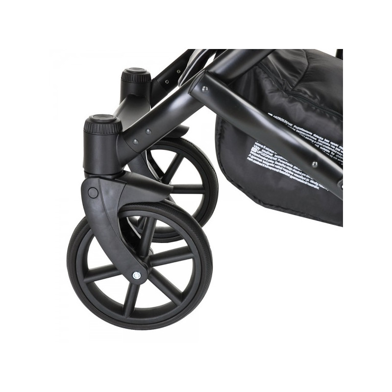 Универсальная коляска Pituso Confort Plus 2в1 серый хамелеон задние колёса