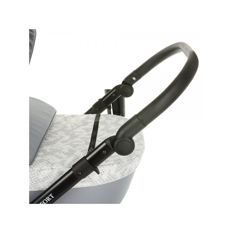 Универсальная коляска Pituso Confort Plus 2в1 серый хамелеон ручка