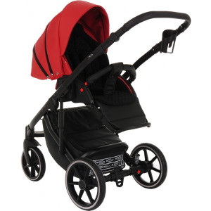 Универсальная коляска Pituso Bella 2в1 красный/черный смена модуля