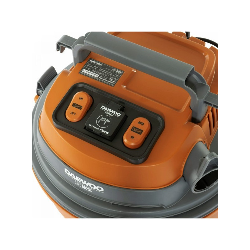 Пылесос Daewoo Power DAVC 6025S кнопки
