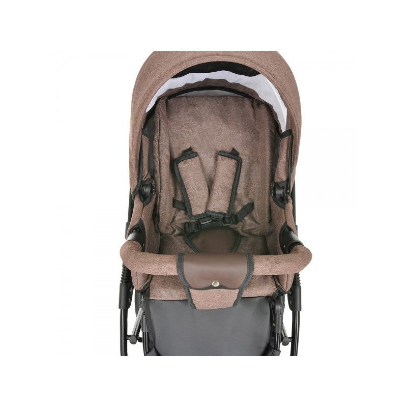 Универсальная коляска Pituso Nino 2в1 Brown внутри