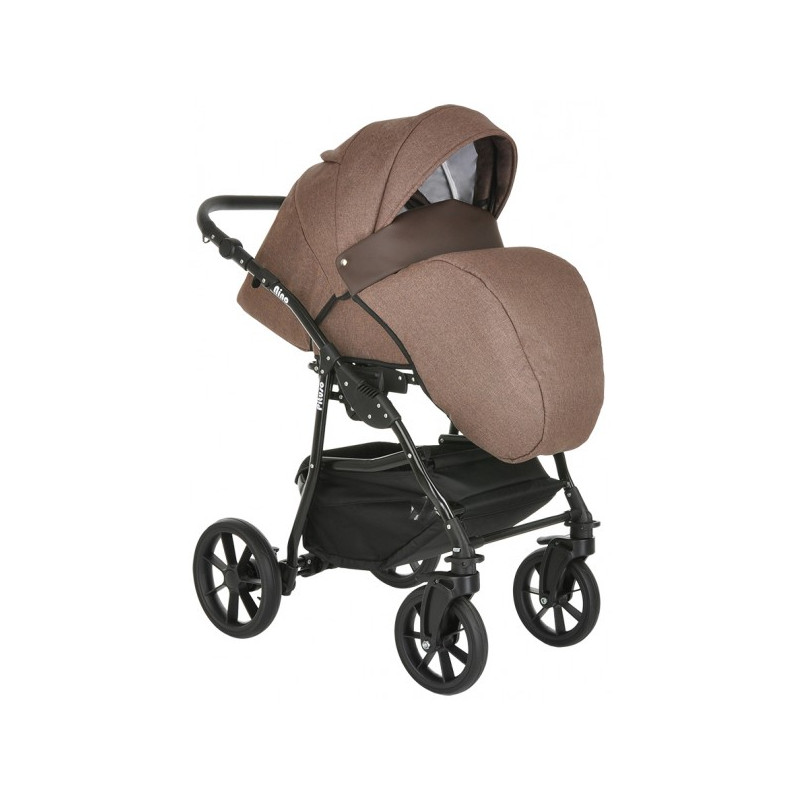 Универсальная коляска Pituso Nino 2в1 Brown с накидкой на ножки