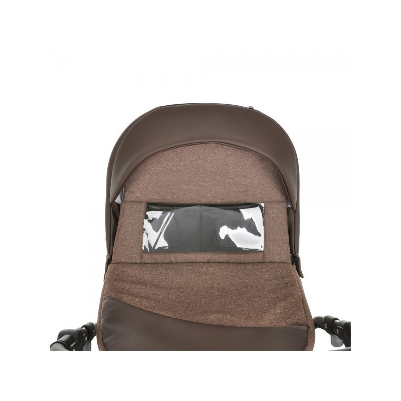 Универсальная коляска Pituso Nino 2в1 Brown защита от непогоды