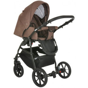 Универсальная коляска Pituso Nino 2в1 Brown реверсивный блок