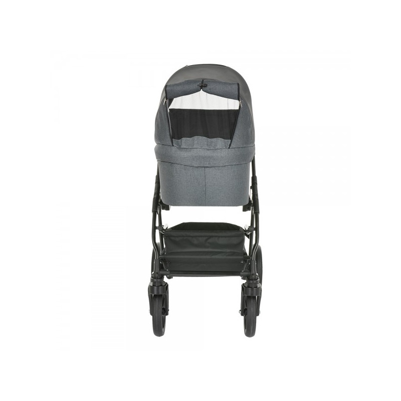 Универсальная коляска Pituso Nino 2в1 New Grey с открытым окошком