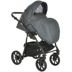Универсальная коляска Pituso Nino 2в1 New Grey с накидкой на ножки
