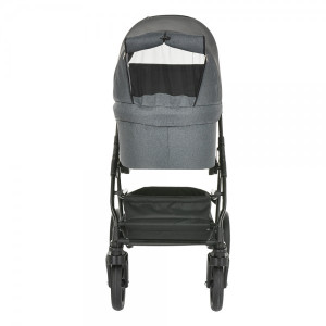 Универсальная коляска Pituso Nino 2в1 New Grey с открытым окошком