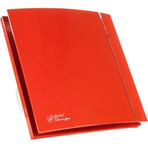 Вытяжной вентилятор Soler&Palau Silent-100 CZ Red Design - 4C сбоку