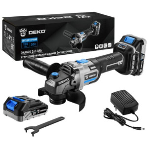 Угловая шлифмашина Deko DKAG20 Set 063-4027 комплект