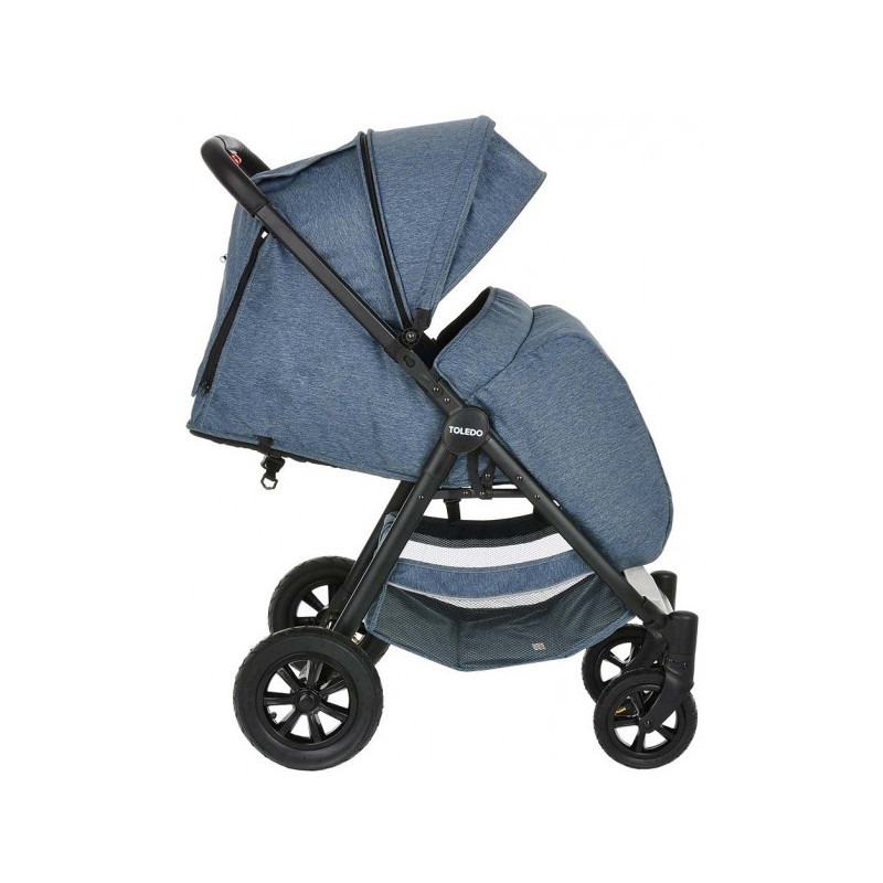 Прогулочная коляска Pituso Toledo Air джинс защита от непогоды