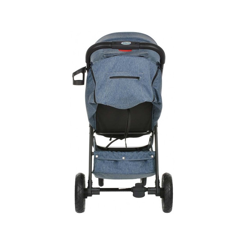 Прогулочная коляска Pituso Toledo Air джинс сзади