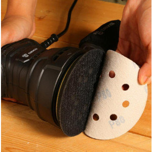 Эксцентриковая шлифмашина Deko DKG350 063-4263 шлифлист