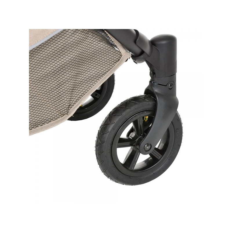 Прогулочная коляска Pituso Toledo Air капучино передние колеса