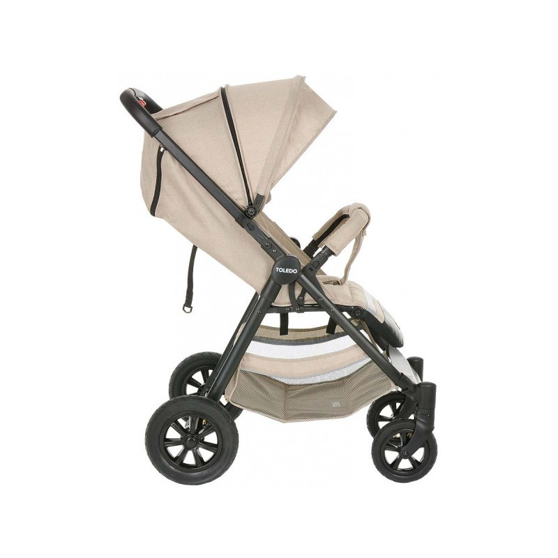 Прогулочная коляска Pituso Toledo Air капучино слева