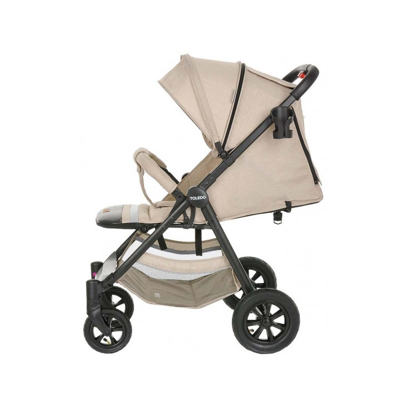 Прогулочная коляска Pituso Toledo Air капучино справа