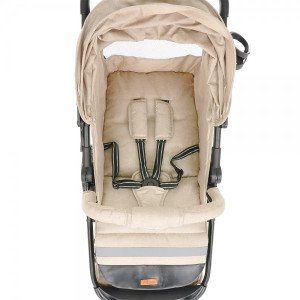 Прогулочная коляска Pituso Toledo Air капучино вблизи