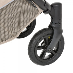 Прогулочная коляска Pituso Toledo Air капучино передние колеса