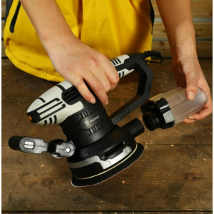 Эксцентриковая шлифмашина Deko DKG550 063-4264 пылесборник