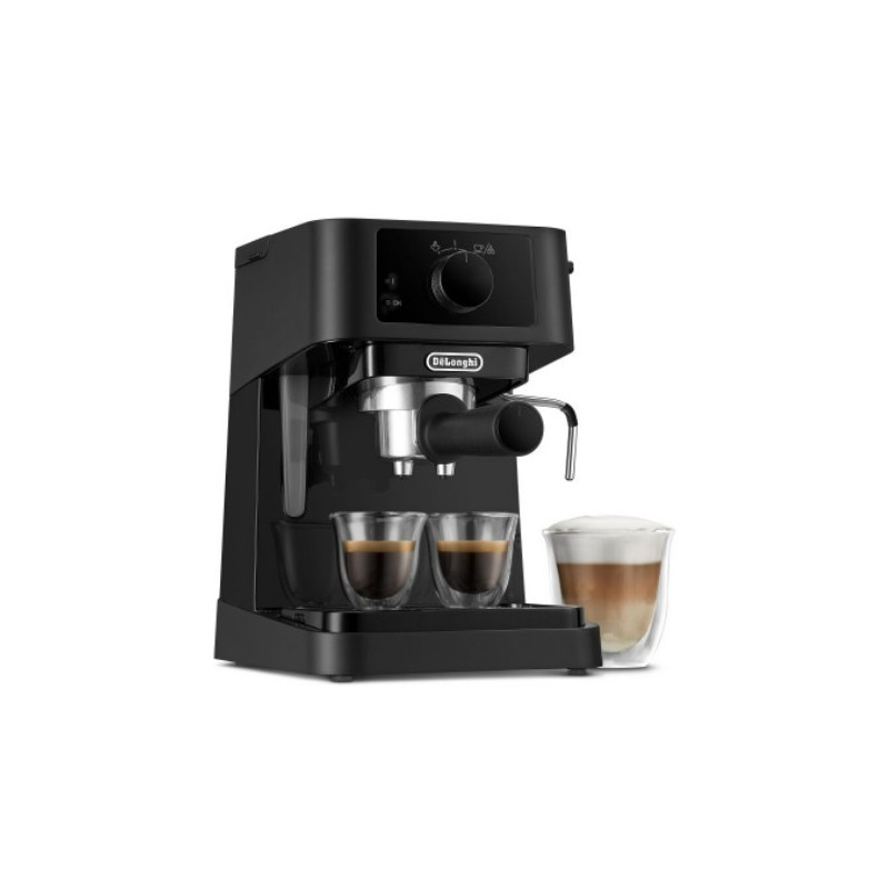 Кофеварка DeLonghi EC 230 BK с чашкой