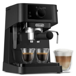 Кофеварка DeLonghi EC 230 BK с чашкой