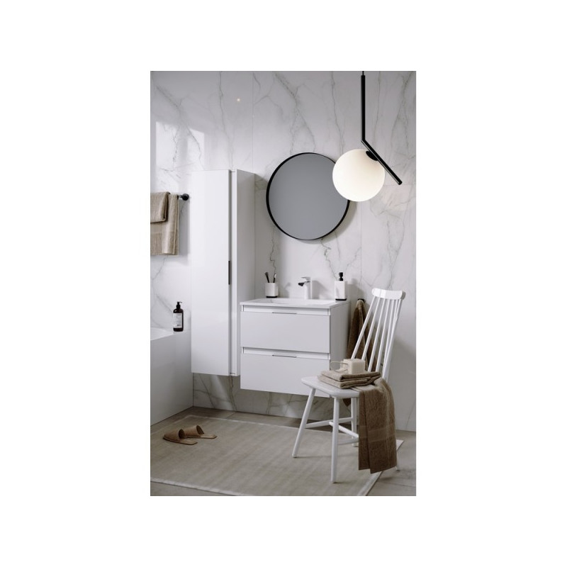 Шкаф-пенал Aqwella Accent ACC0535W на стене