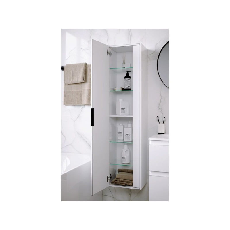 Шкаф-пенал Aqwella Accent ACC0535W внутри